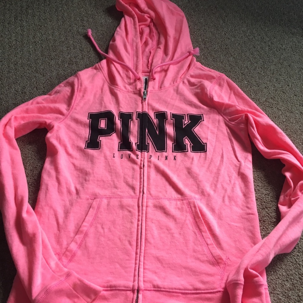 Pink summer hoodie